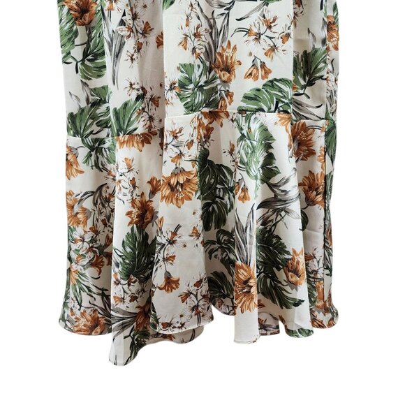 Veiled Collection Women's 100% Polyester Floral Ruffle Dress - XL - Picture 4 of 9